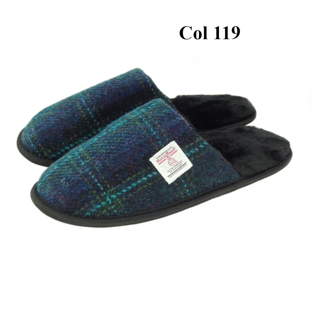 Harris Tweed Slippers - Image 6