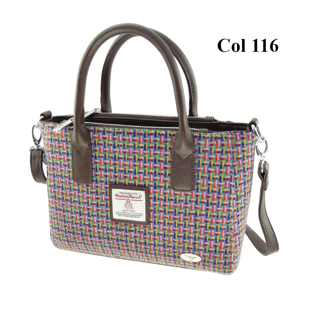 Harris Tweed Small Tote Bag - Brora - Image 10