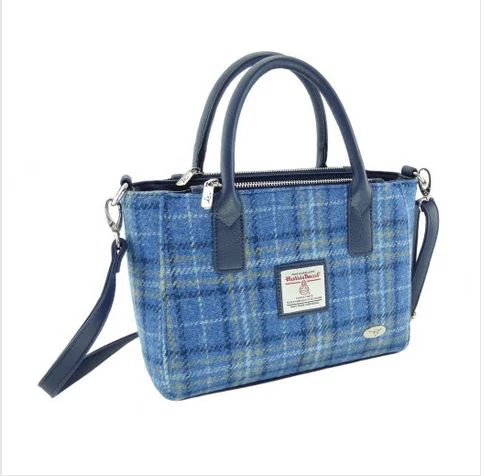 Harris Tweed Small Tote Bag - Brora - Image 13