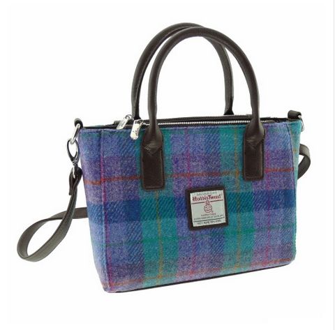 Harris Tweed Small Tote Bag - Brora - Image 14