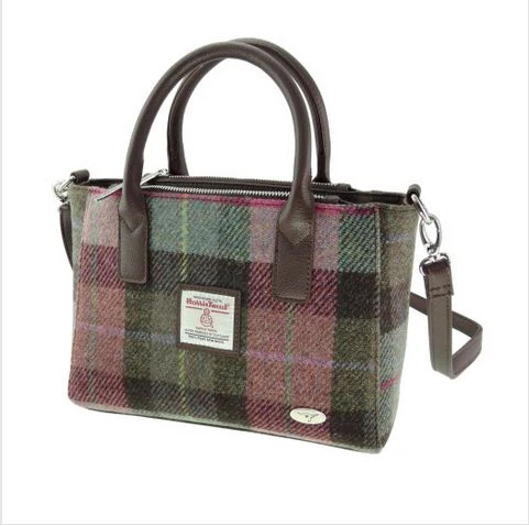 Harris Tweed Small Tote Bag - Brora - Image 15