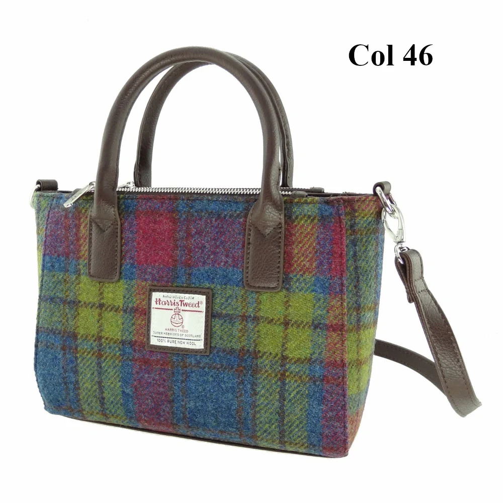 Harris Tweed Small Tote Bag - Brora - Image 5