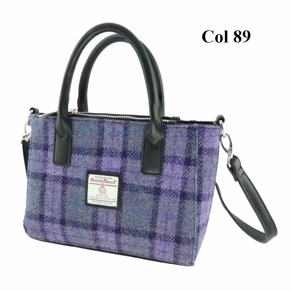 Harris Tweed Small Tote Bag - Brora - Image 6