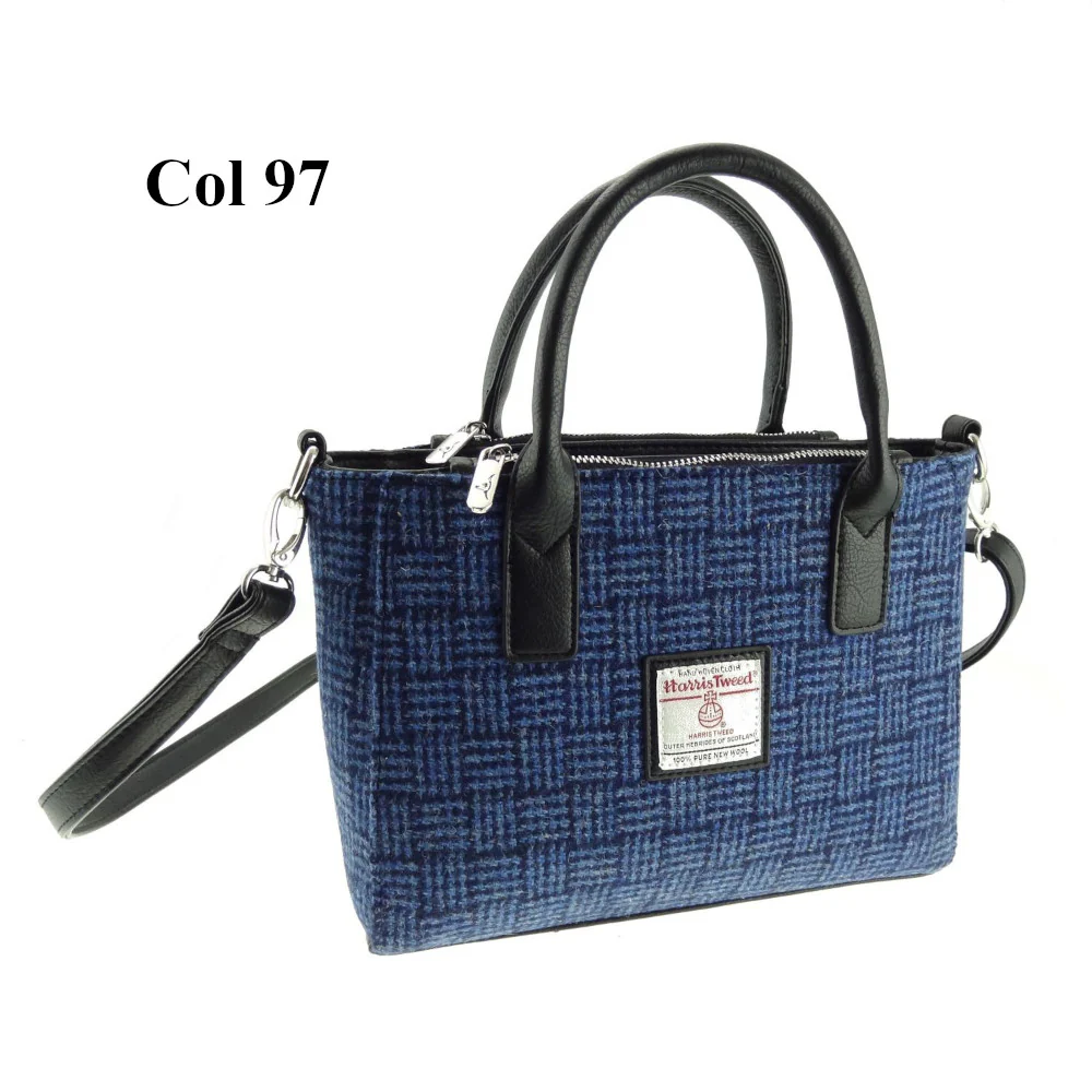 Harris Tweed Small Tote Bag - Brora - Image 9