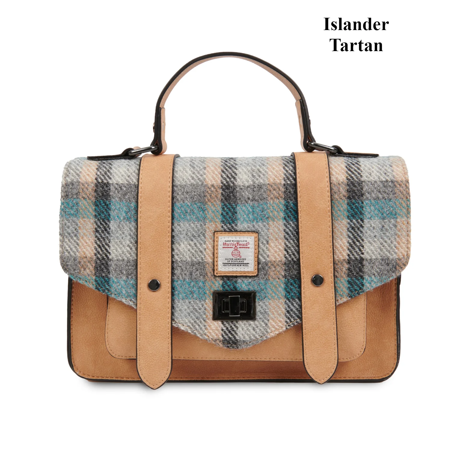 Islander® Large Satchel with Harris Tweed® - Image 12