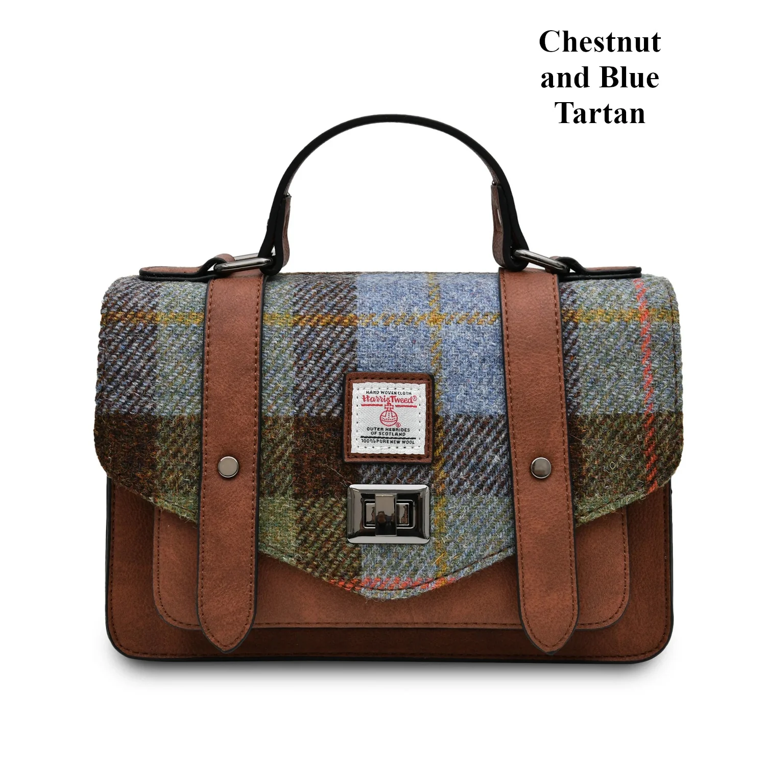Islander® Large Satchel with Harris Tweed® - Image 13