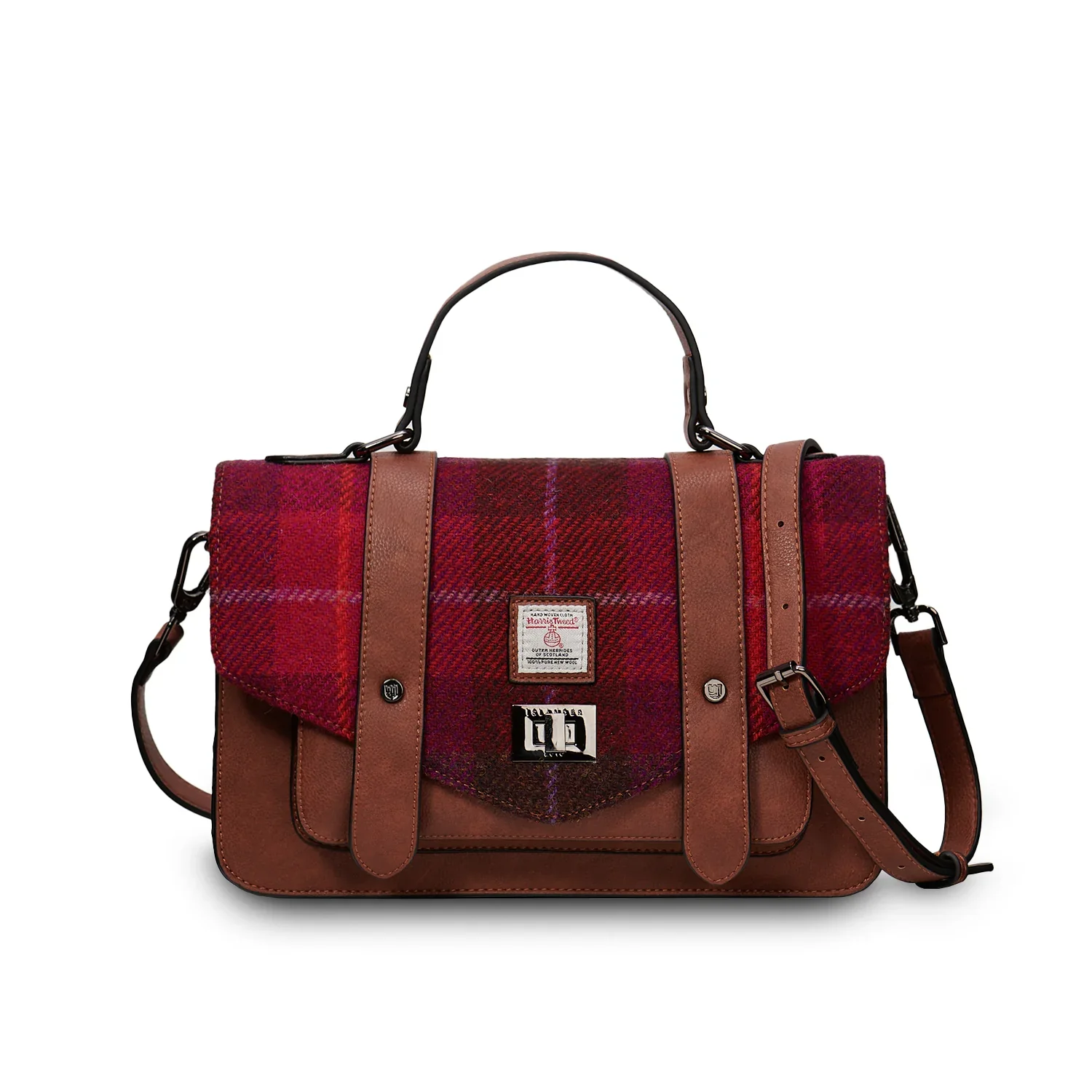 Islander® Large Satchel with Harris Tweed® - Image 15