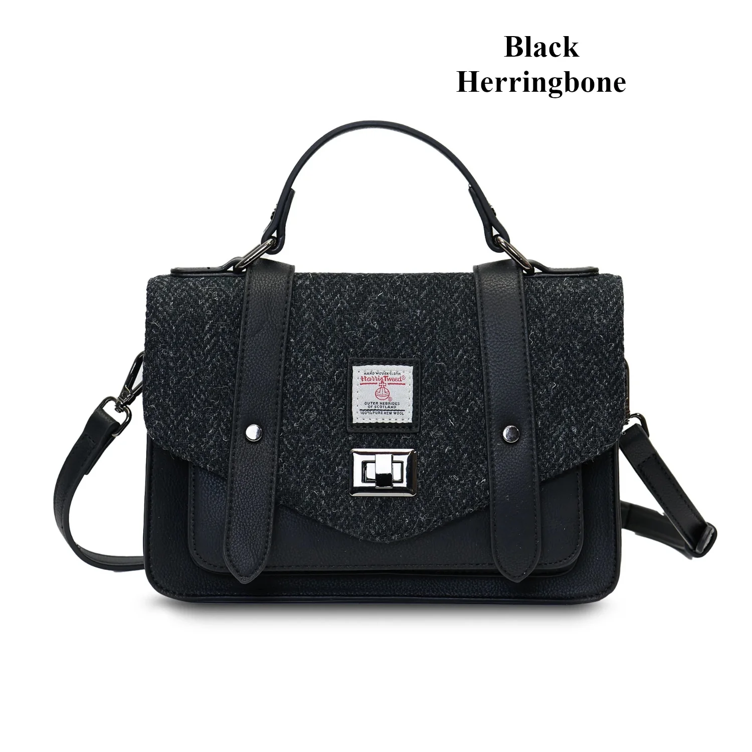 Islander® Large Satchel with Harris Tweed® - Image 6
