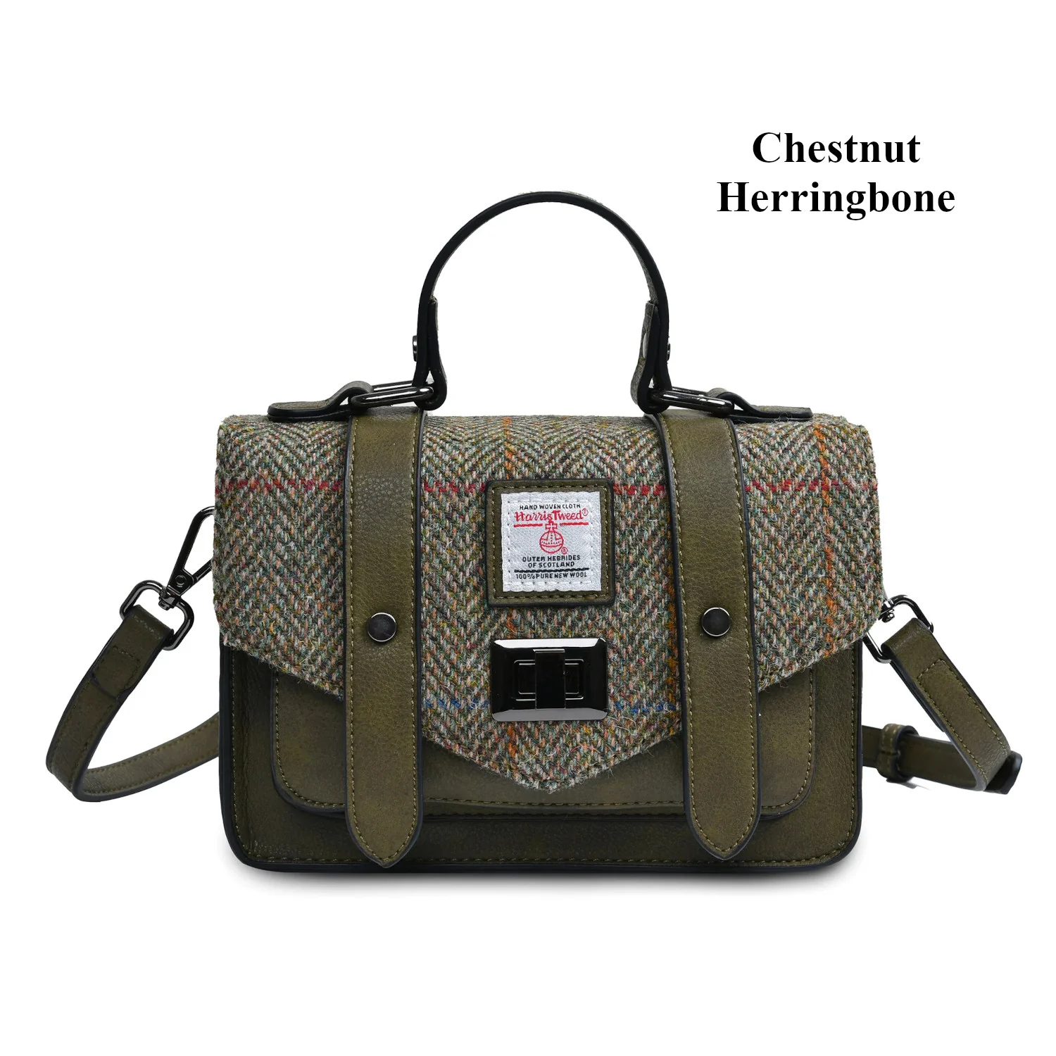 Islander® Mini Satchel with Harris Tweed® - Image 11