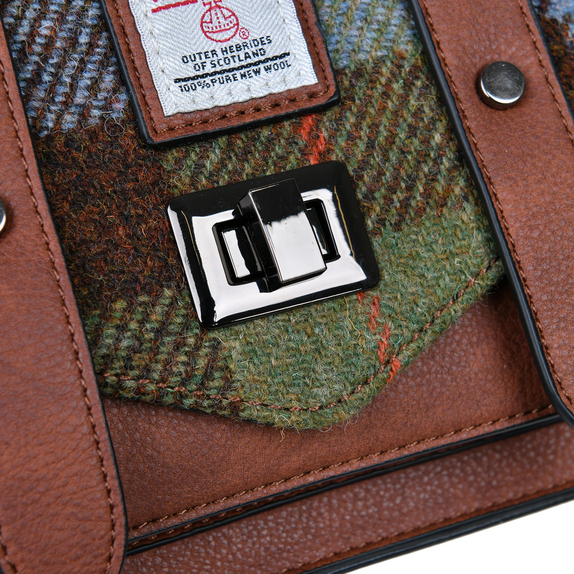 Islander® Mini Satchel with Harris Tweed® - Image 4