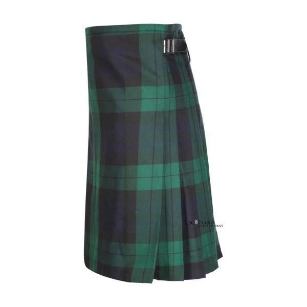 Boys Casual Polyviscose Kilt - Black Watch - Image 3