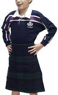 Boys Casual Polyviscose Kilt - Black Watch - Image 7