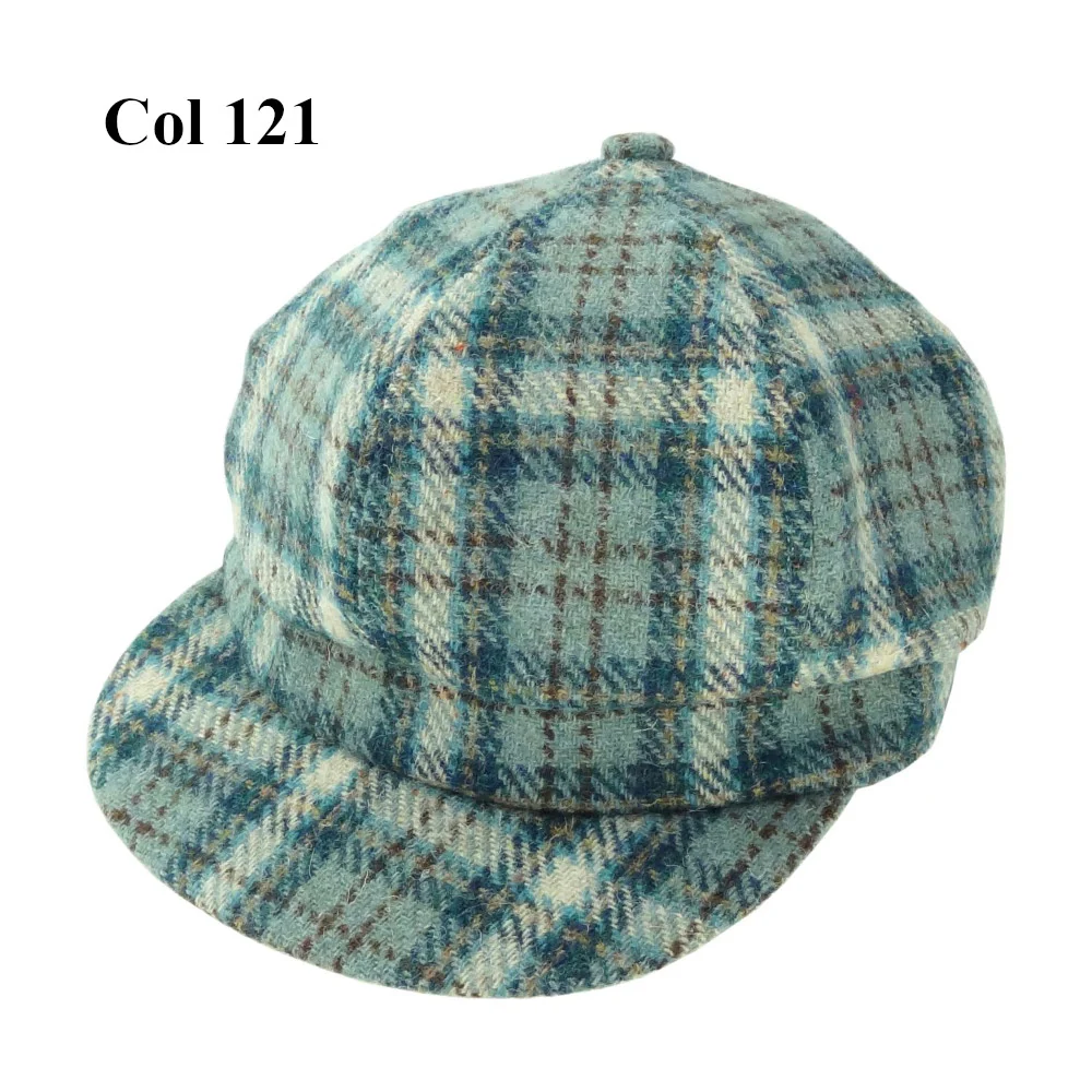 Ladies 100% Harris Tweed One Size Cap - Image 6