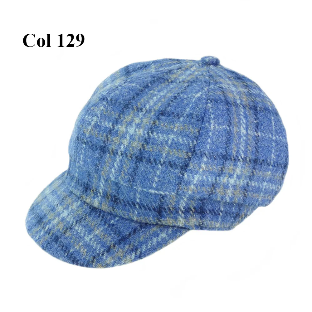Ladies 100% Harris Tweed One Size Cap - Image 7
