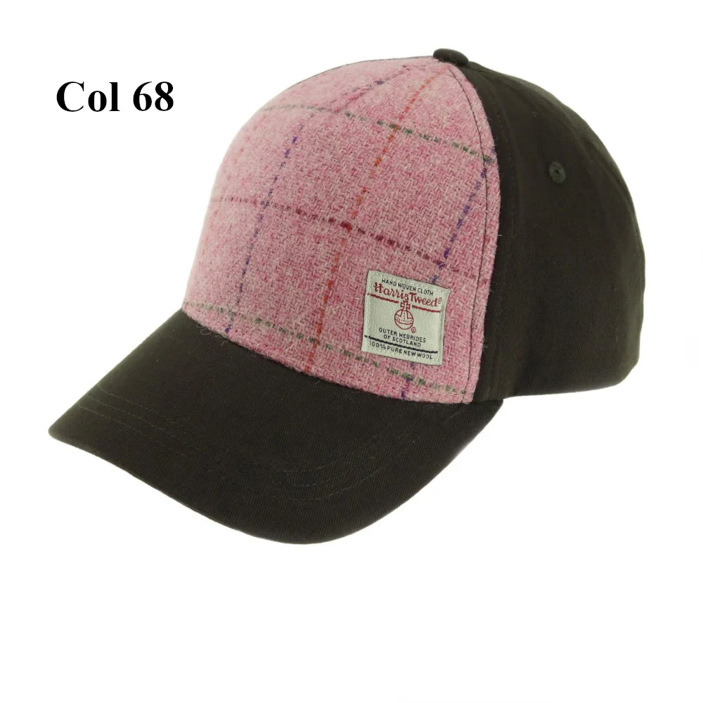 Unisex Baseball Cap with 100% Harris Tweed - Image 5