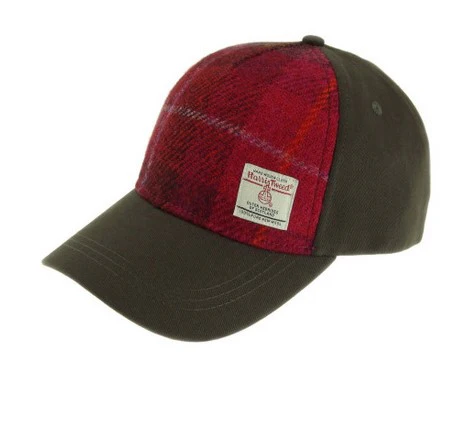 Unisex Baseball Cap with 100% Harris Tweed - Image 7