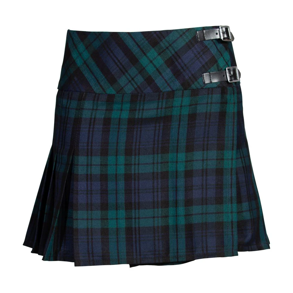 Ladies Polyviscose Billie Kilt - 16 inch Length - 5 Colours - Image 5
