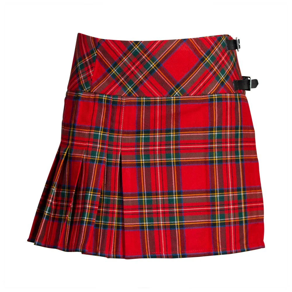 Ladies Polyviscose Billie Kilt - 16 inch Length - 5 Colours - Image 8
