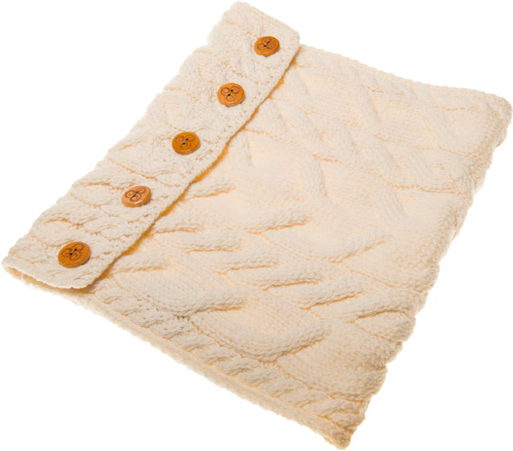 Ladies Supersoft Merino 5 Button Snood by Aran Mills - 5 Colours - Image 2