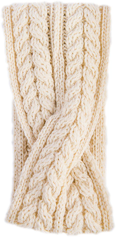 Ladies Supersoft Merino Wool Twist Design Headband by Aran Mills - 6 Colours - Image 3