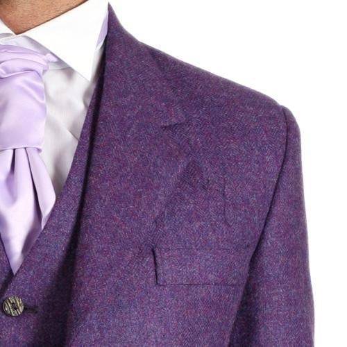 Prestige 3 Button Tweed Day Jacket and 5 Button Waistcoat - Made to Order - Image 3