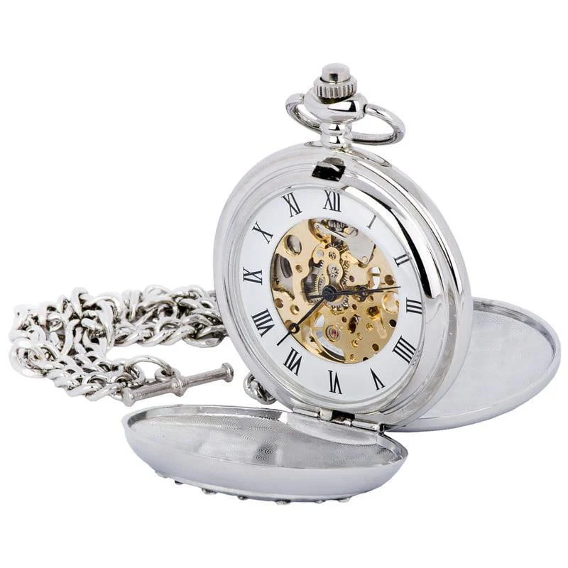 Mechanical Pocket Watch - Celtic Design - Image 3