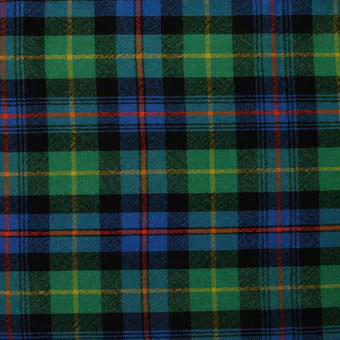 100% Wool Tartan Neck Tie - Farquharson Ancient - Image 2