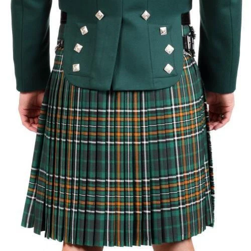 Men's 8 Yard Kilt - 13oz House of Edgar Mediumweight Wool - Irish County Range - Made to Order - Image 3