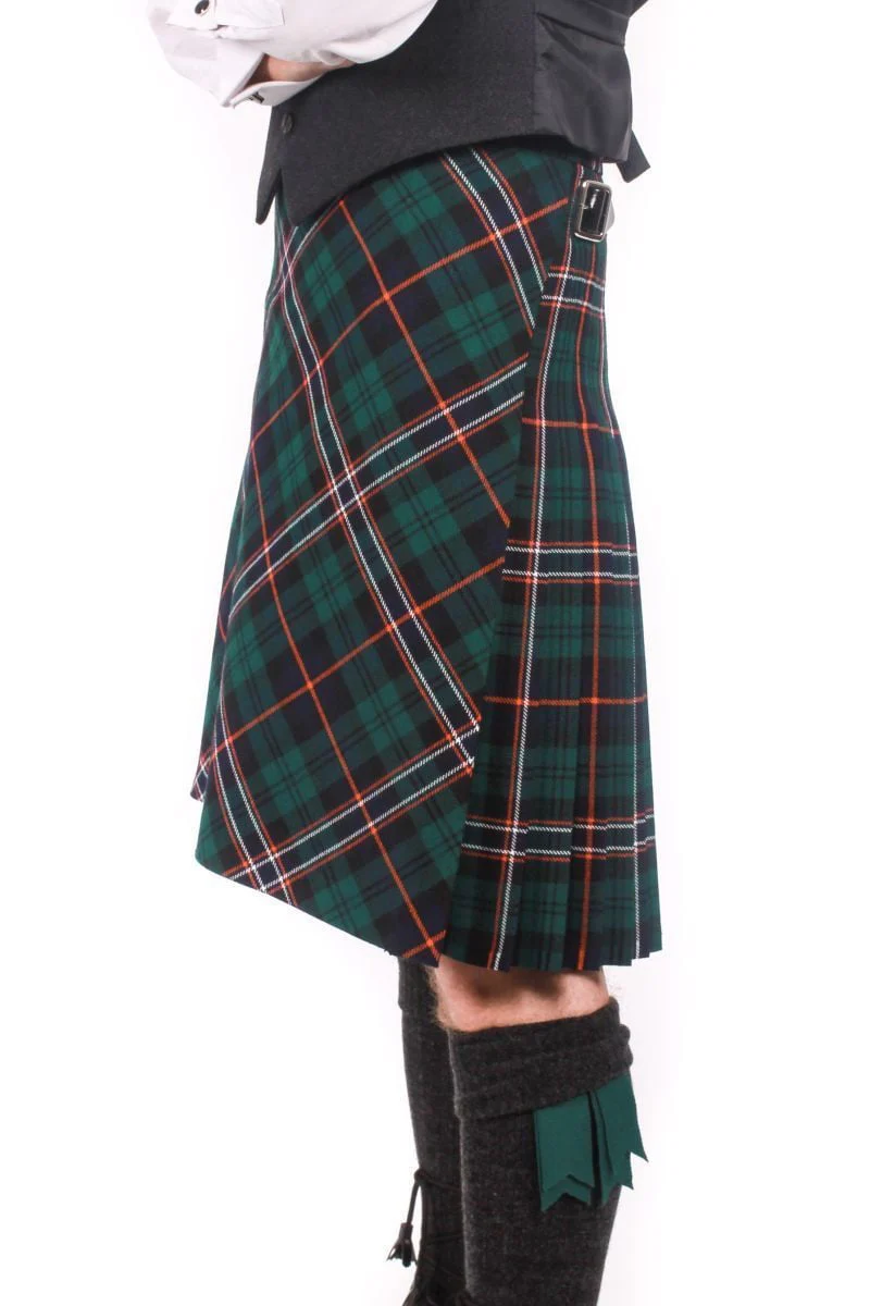 Men's 8 Yard Kilt - 16oz Heavyweight Wool - Bias Front - Made to Order - Image 2