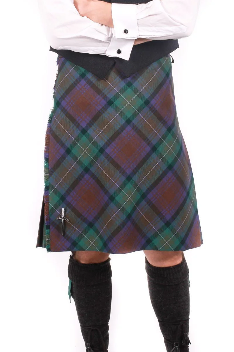 Men's 8 Yard Kilt - 16oz Heavyweight Wool - Bias Front - Made to Order - Image 5
