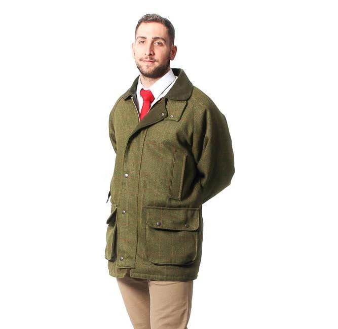 Men's Derby Tweed Jacket - Dark Tweed - Image 3