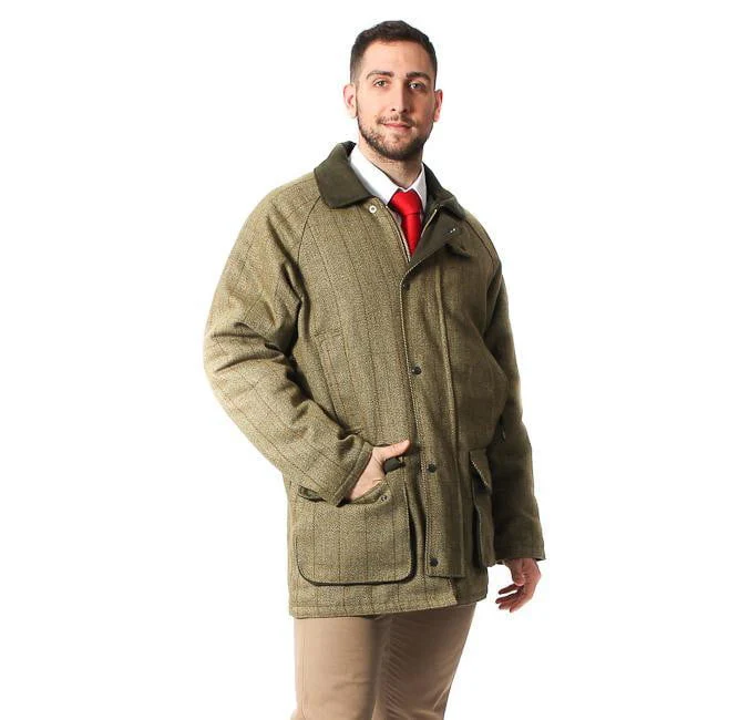 Men's Derby Tweed Jacket - Sage - Image 7
