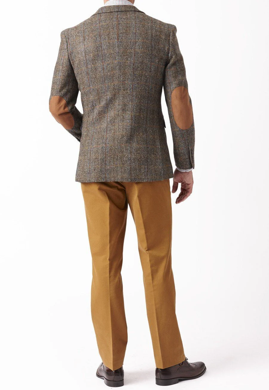 Mens Harris Tweed Tailored Fit Jacket - Sumburgh - Image 3