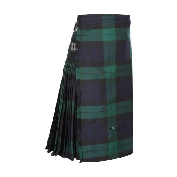 Men's Kilt, 8 Yard Polyviscose - Black Watch Modern - Image 7