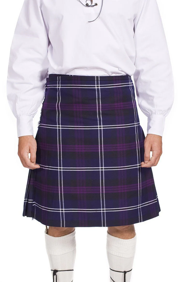 Men's Kilt, 8 Yard Polyviscose - Heritage of Scotland - Image 7
