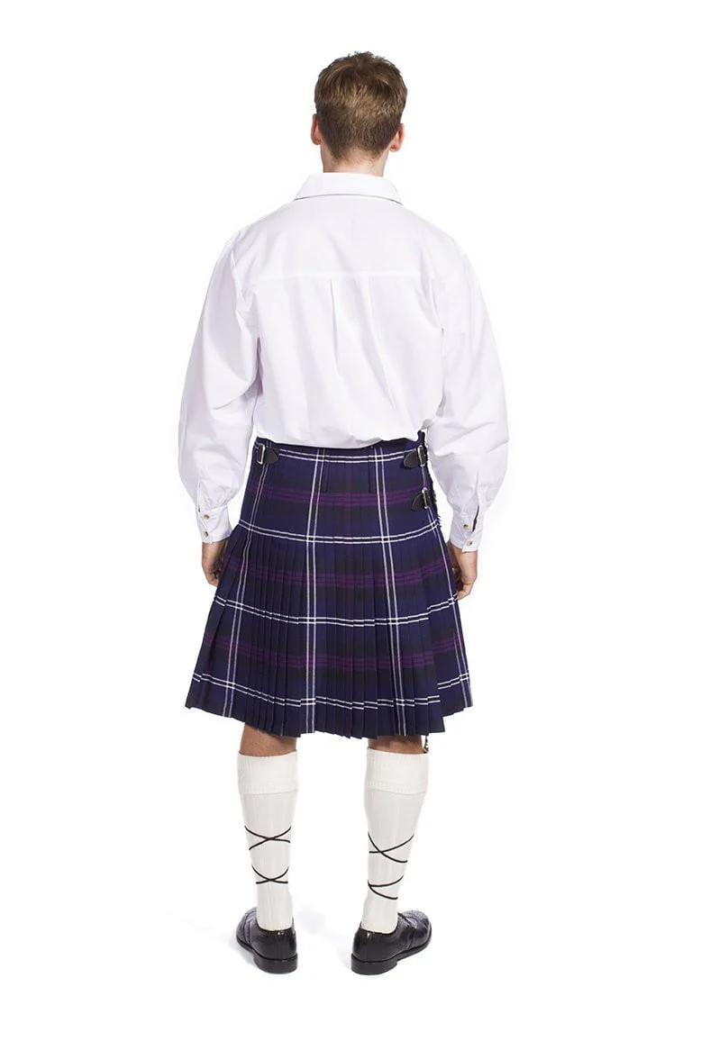 Men's Kilt, 8 Yard Polyviscose - Heritage of Scotland - Image 8
