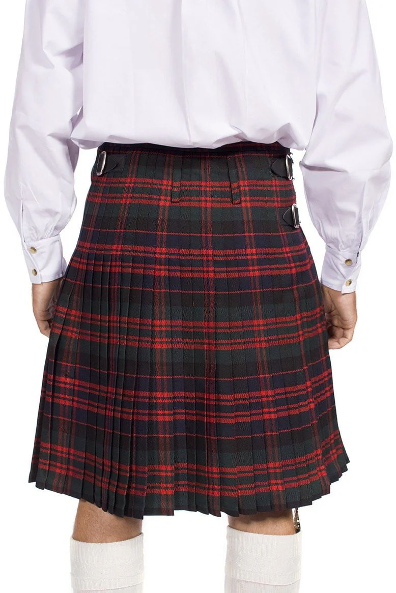 Men's Kilt, 8 Yard Polyviscose - MacDonald Modern - Image 8