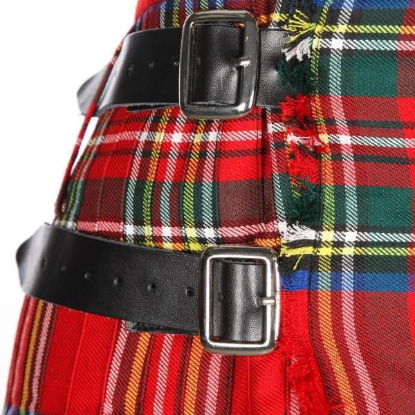 Men's Kilt, 8 Yard Polyviscose - Royal Stewart Modern - Image 5