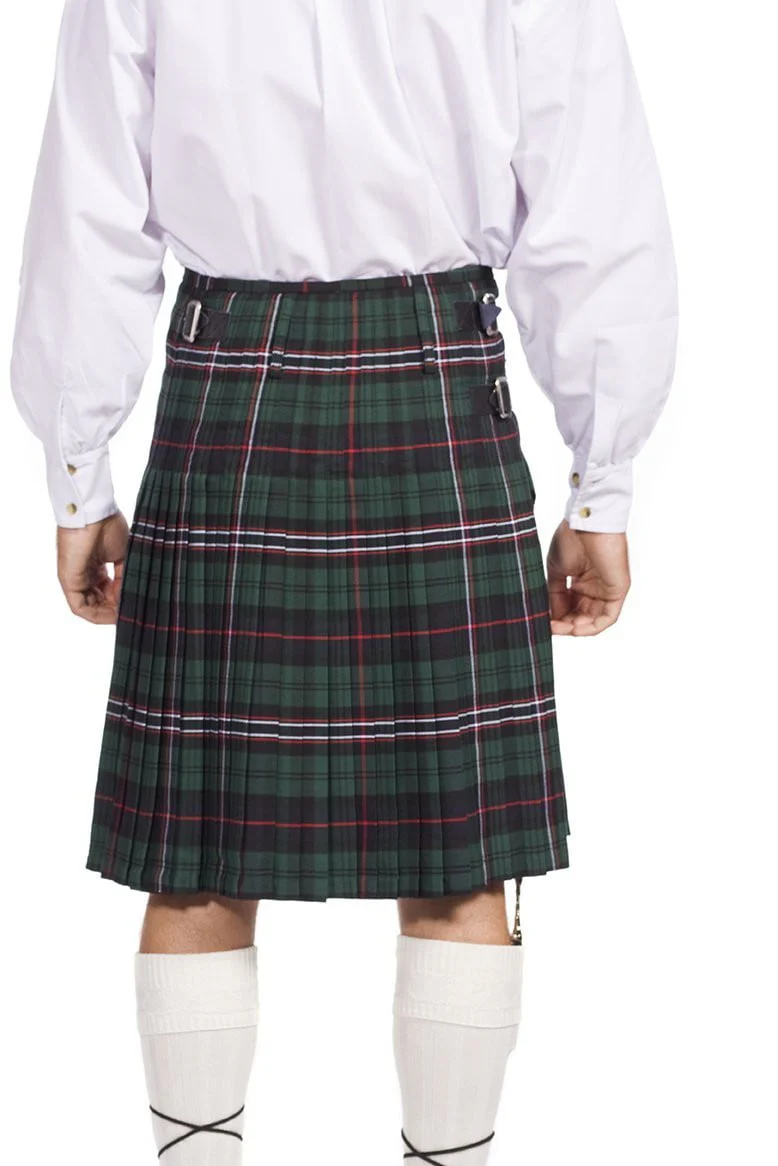 Men's Kilt, 8 Yard Polyviscose - Scottish National - Image 8