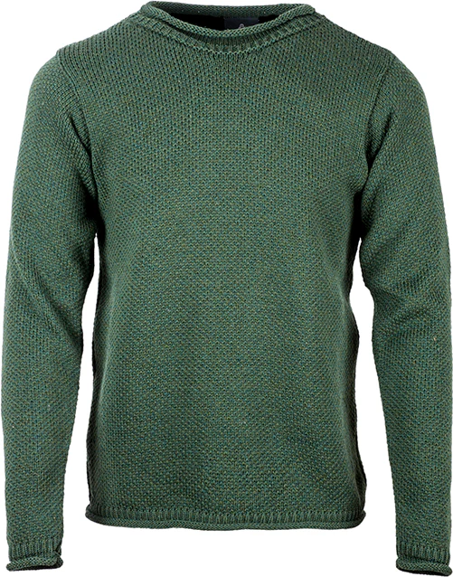 Men's Merino Wool Roll Neck Jumper by Aran Mills - 4 Colours - Image 4