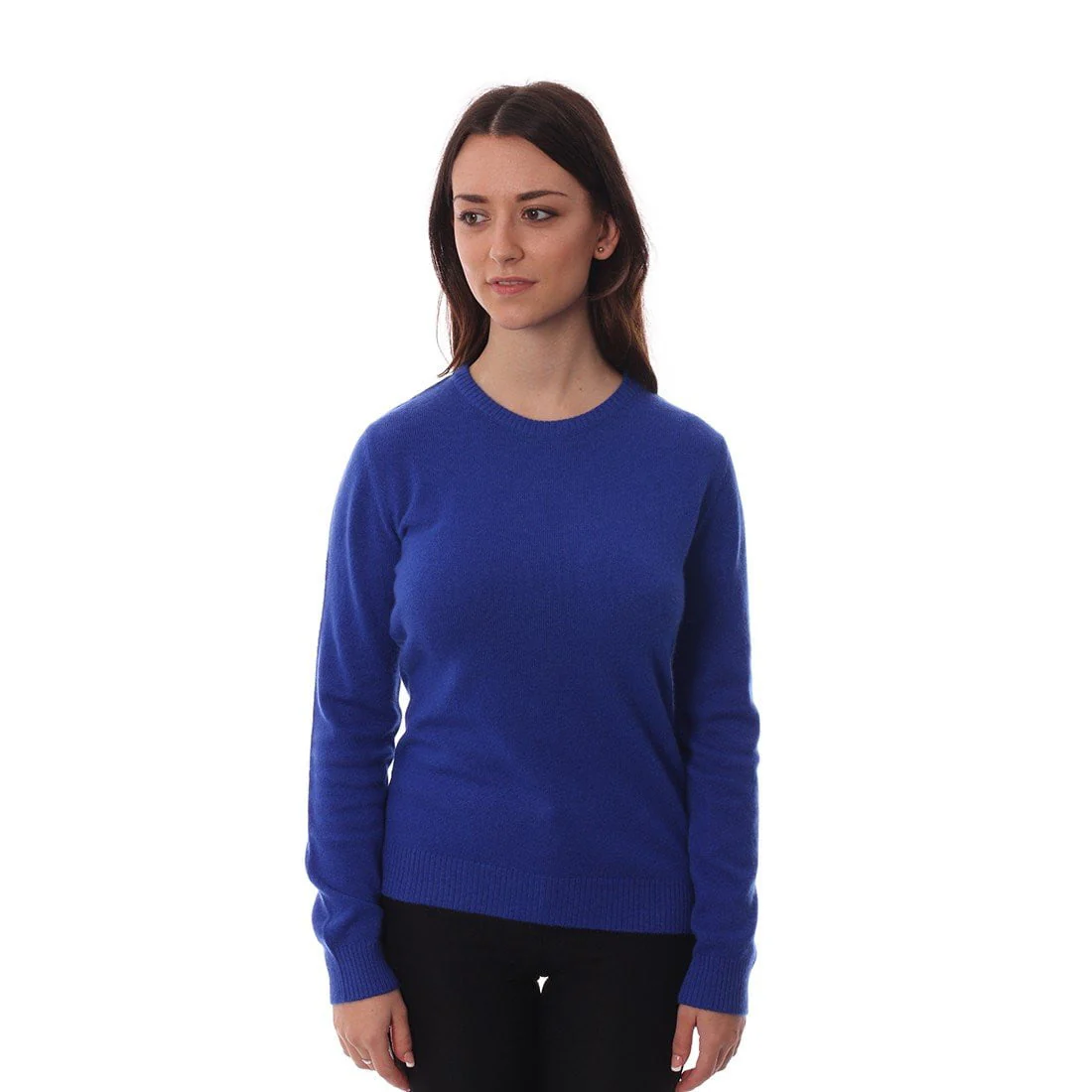Purple Loch Women's Cashmere Jumper - Crew Neck - Image 4