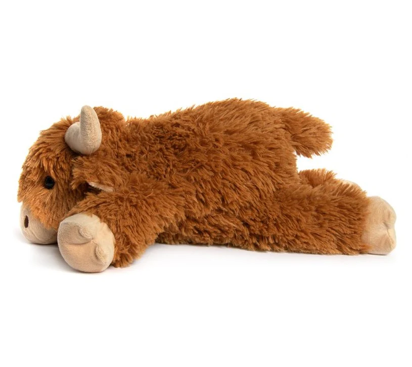 Rpet Pals Hughie Highland Cow Soft Toy - Laying 30 CM - Image 3