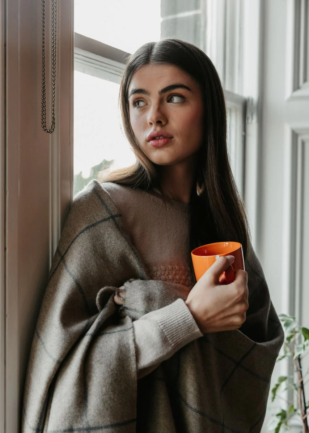 Scottish Made Natural Cashmere Throw - 3 Colours by Lovat Mills - Image 11
