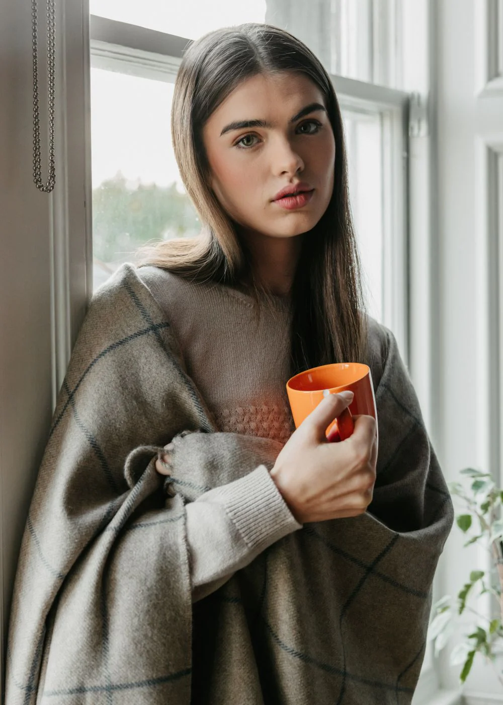 Scottish Made Natural Cashmere Throw - 3 Colours by Lovat Mills - Image 18