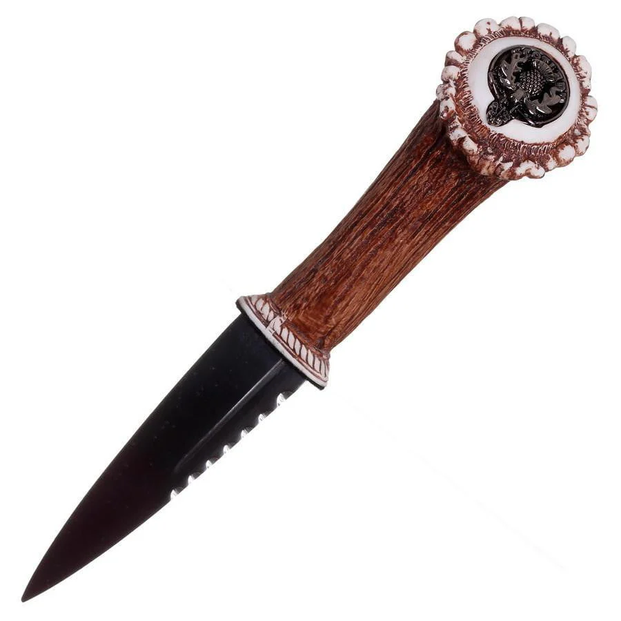 Stag Clan Crest Sgian Dubh - Made to Order - Image 2