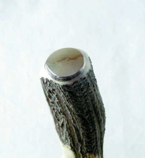 Steel Capped Horn Sgian Dubh - Image 2
