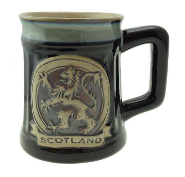 Stoneware Mug with Lion Rampant - 3 Colours - Image 3