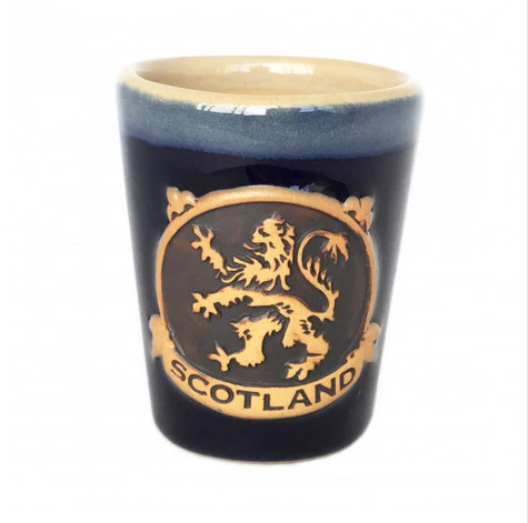 Stoneware Shot Cup - Lion Rampant - Image 3
