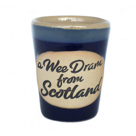 Stoneware Shot Cup - Wee Dram - Image 3