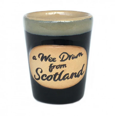 Stoneware Shot Cup - Wee Dram - Image 4
